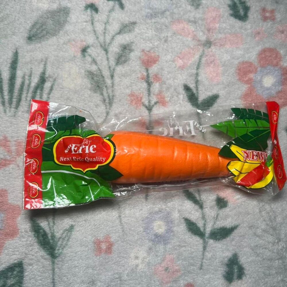 Kawaii Japanese Carrot Foam Squishy